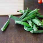 Okra pods