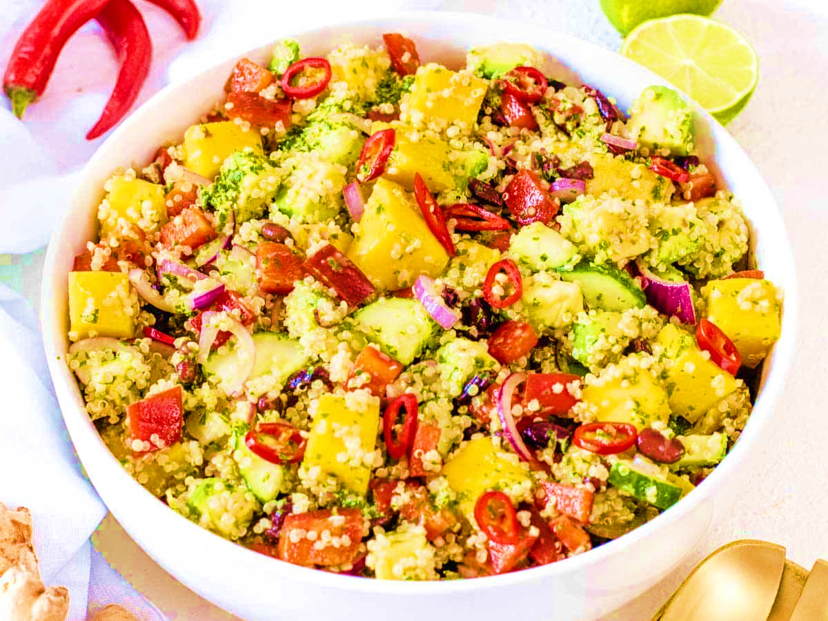 Mango Quinoa Salad