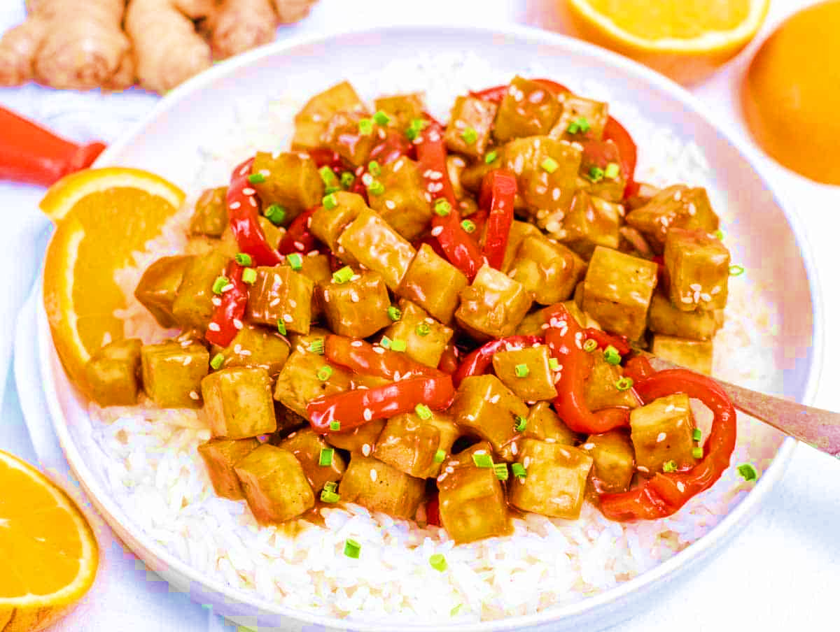 Vegan Orange Chicken